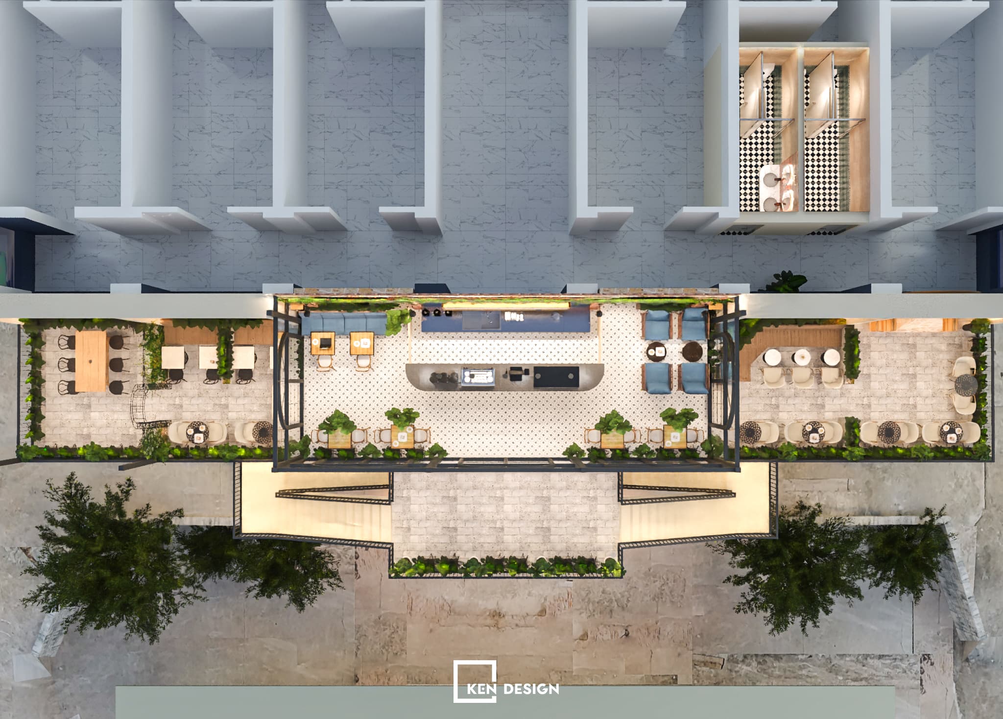 Thiết kế quán Tày Cafe tại Cao Bằng